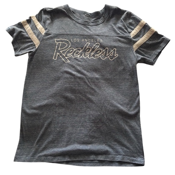 Young & Reckless Blue Short Sleeve Tee - Picture 1 of 4